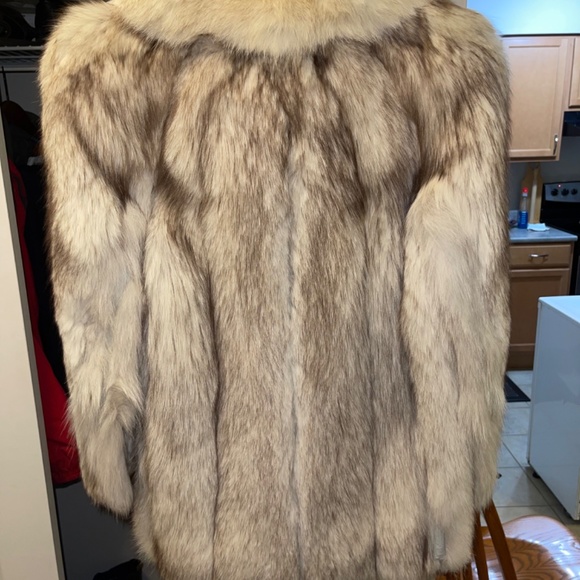 Saga Fox Coat - Picture 2 of 3